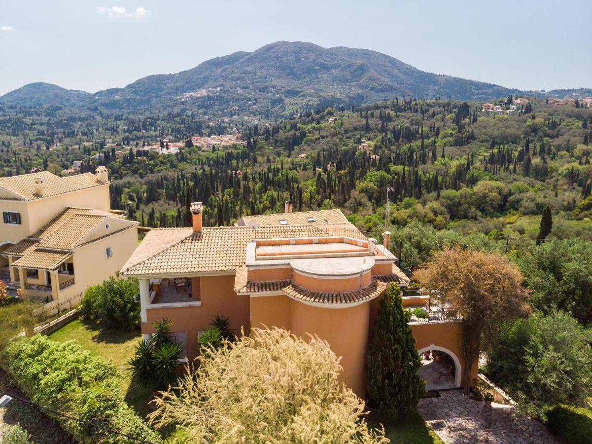 Villa Dorina By Corfuescapes Virós Buitenkant foto