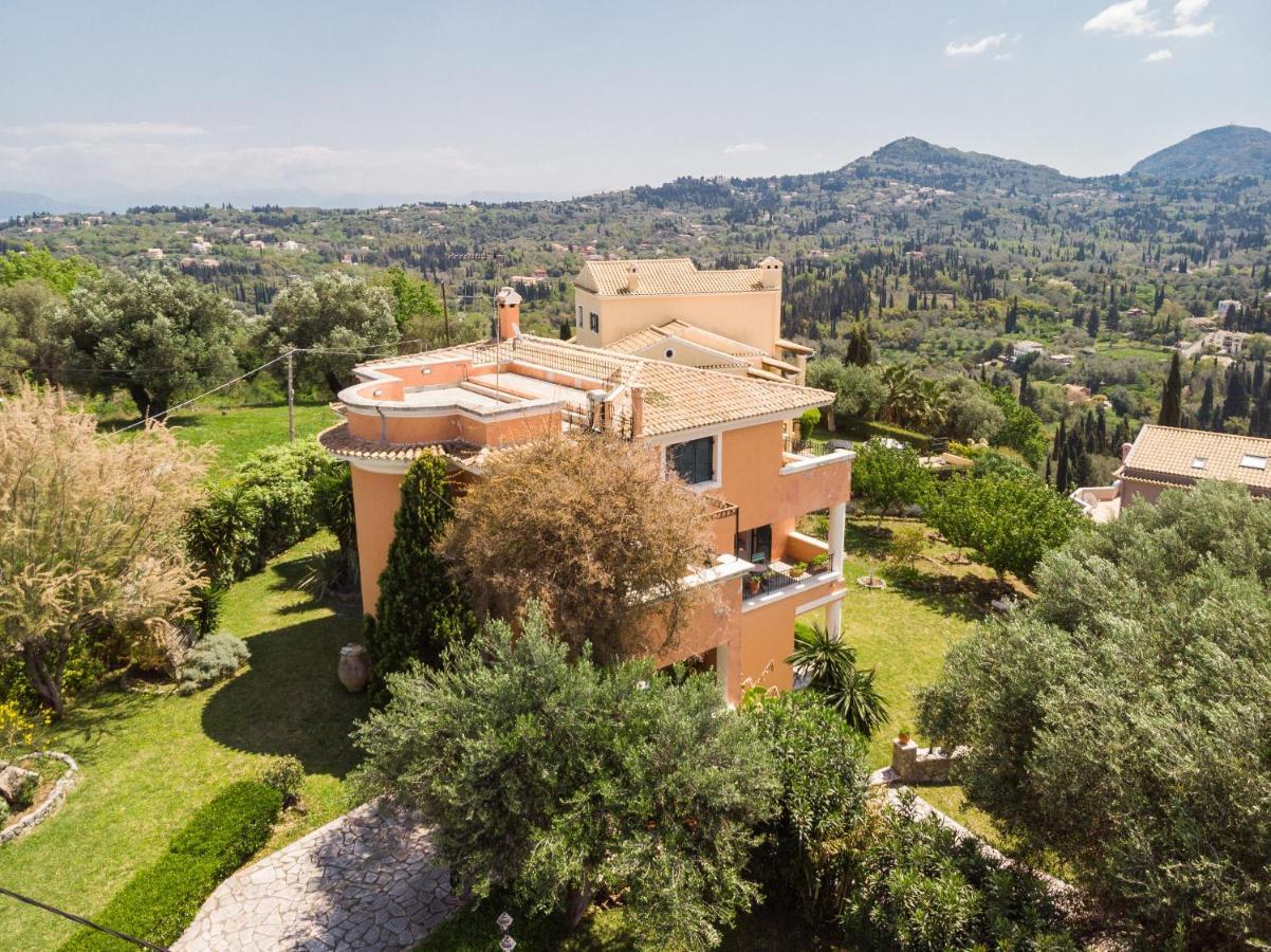 Villa Dorina By Corfuescapes Virós Buitenkant foto